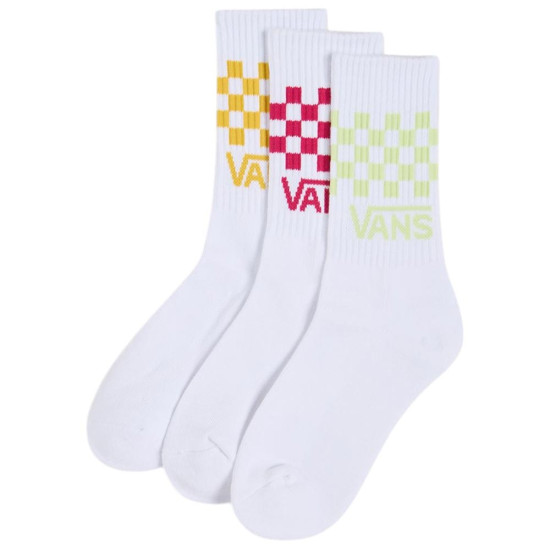 Vans Κάλτσες Classic Check Crew Socks 3 pairs